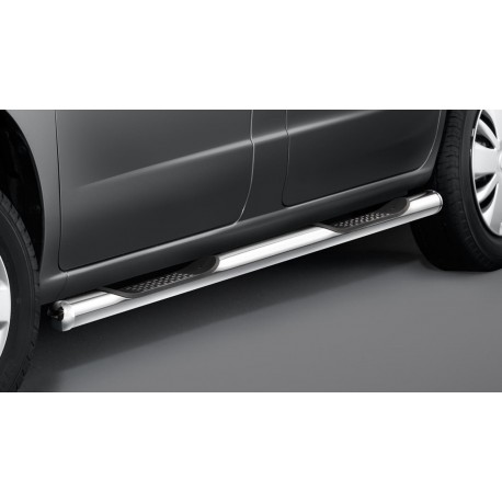 Side bar set Ø 60mm with step, stainless steel, Nissan NV-200 (M20N)