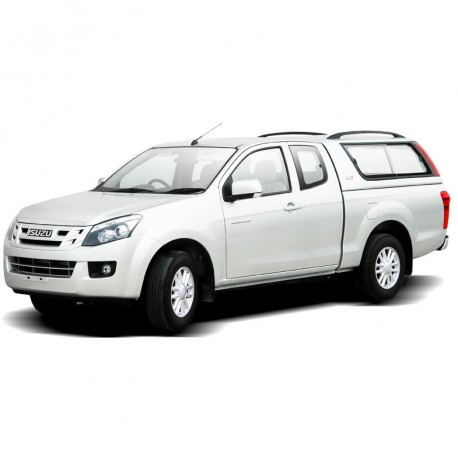 CARRYBOY SERIE 7 top, Isuzu D-Max, Extended-Cab '12-(RED)