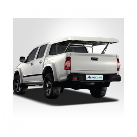 AERO Deckcover, ELECTRIC, Toyota Double-Cab, ELECTRIC, smooth, white