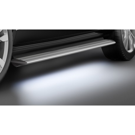 MERCEDES V-KLASSE 2014+,Design-aluminium side step,with LED illumination,