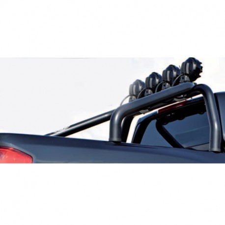 Single sports rollbar, Mercedes X-Klasse, DC, SS-black,76 mm