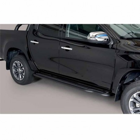 Rörstigbrädor insteg Mitsubishi L200 '19- Ø 50mm (svart)