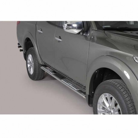 Rörstigbrädor insteg Mitsubishi L200 '19- (polert rustfri)