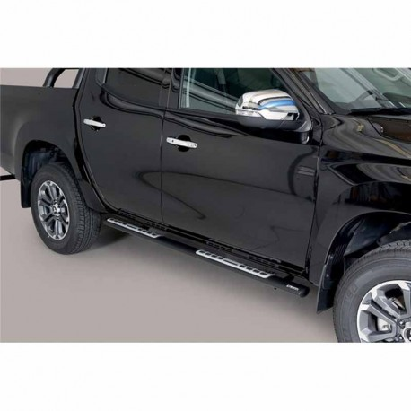 Rörstigbrädor insteg Mitsubishi L200 '19- (svart)