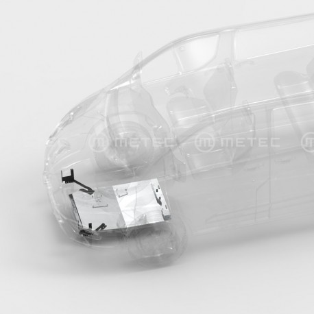 Skid plate, engine, AL Ford...