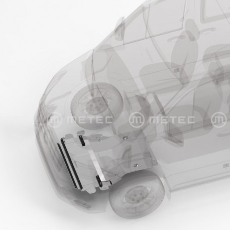 Skid plate, AL, MAN TGE/VW...