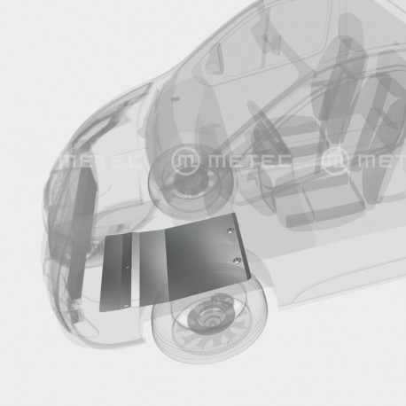 Skid plate, engine, AL...