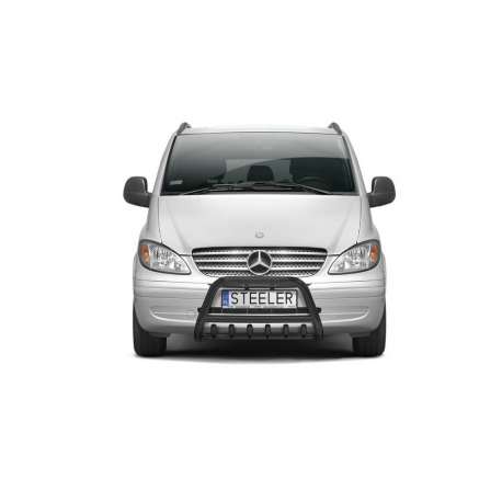 Frontbåge, MERCEDES VITO 2003 - 2010, d60mm, sort