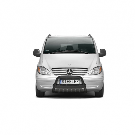 Frontbåge, MERCEDES VITO 2003 - 2010, d60mm, sort