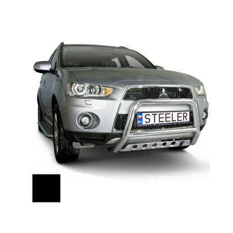 Frontbåge, MITSUBISHI OUTLANDER 2010 - 2012, d60mm, sort