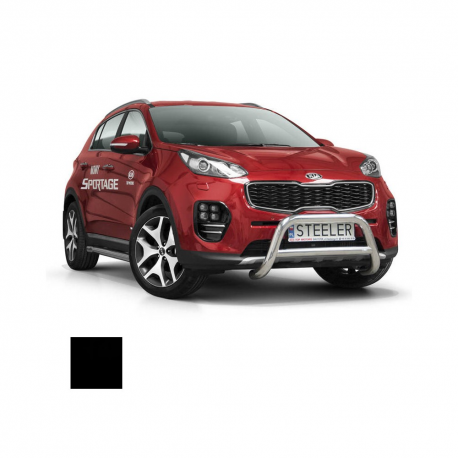 Frontbåge, KIA SPORTAGE 2015 - 2018, d70mm, sort