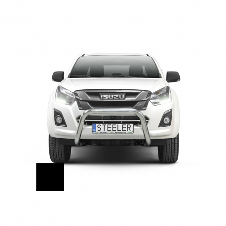 Frontbåge, ISUZU D-MAX 2012 - 2017 -, d70mm, sort