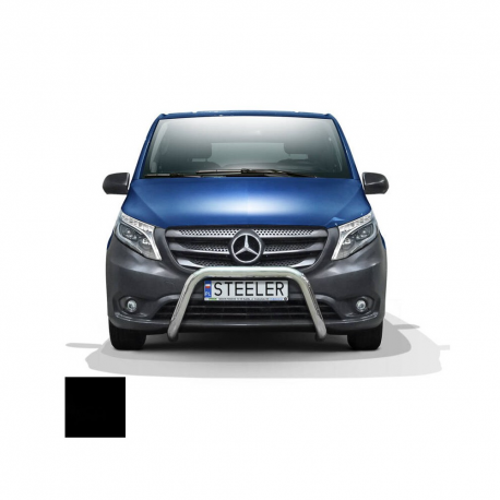 Frontbåge, MERCEDES VITO 2014 - 2020, d70mm, sort