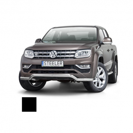 Stötfångare Rør Nedre, VW AMAROK 2016 -, d70mm, sort