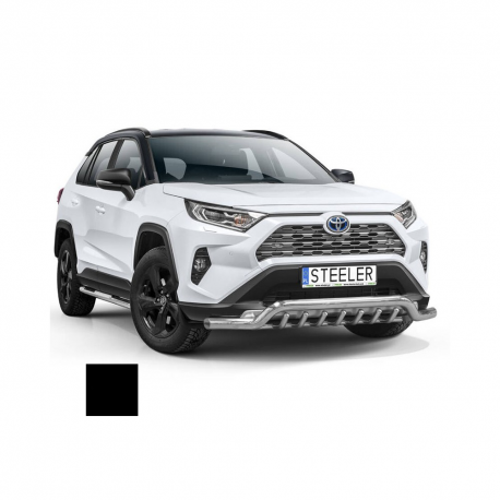 Stötfångare Rør Nedre, TOYOTA RAV4 2018 -, d70mm, sort