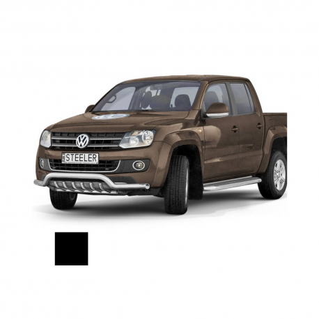 Stötfångare Rør Nedre, VW AMAROK 2009 - 2016, d70mm, sort