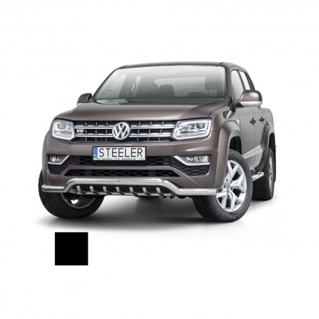 Stötfångare Rør Nedre, VW AMAROK 2016 -, d70mm, sort