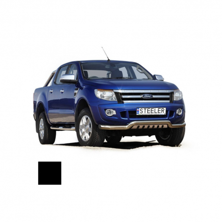 Stötfångare Rør Nedre, FORD RANGER 2012 - 2016, d70mm, sort