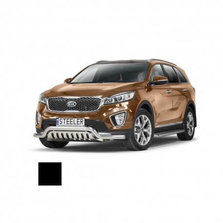 Stötfångare Rør Nedre, KIA SORENTO 2015 - 2018, d70mm, sort