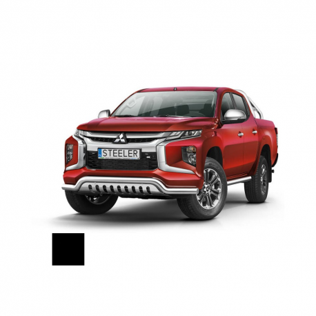 Stötfångare Rør Nedre, MITSUBISHI L200 2019 -, d70mm, sort