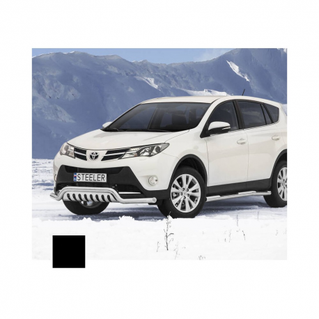 Stötfångare Rør Nedre, TOYOTA RAV4 2013 - 2015, d70mm, sort