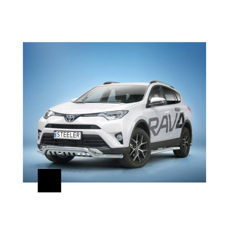 Stötfångare Rør Nedre, TOYOTA RAV4 2015 - 2018, d70mm, sort