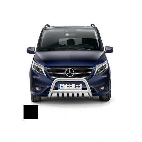 Frontbåge, MERCEDES VITO 2020 -, d70mm, sort