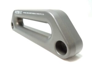 Offset hawse fairlead i aluminium (1.5 tjock)