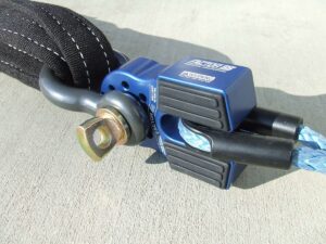 FLATLINK schackelfäste för vinsch, svart