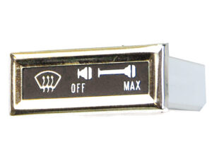Instrumentlampa, Defroster, CJ, 1976–1986
