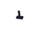 T-bult M6x20 mm (stål, svart zink)