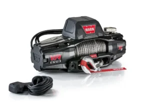 WARN VR EVO 10S, 12VDC, 4540 kg, 28 m x 8 mm syntetlina, kabel (3,6 m)/trådlös kontroll