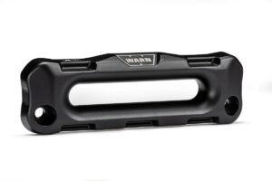 EPIC offset hawse fairlead i aluminium (svart)