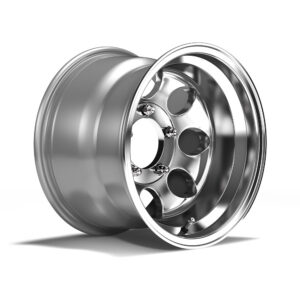 10×15 ET-43 aluminiumfälg, polerad, med TÜV