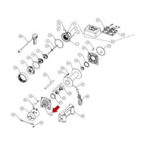 Distans, motor M12000