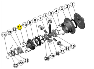Låsbult cylinderlock (8-pack) (RD23,132)