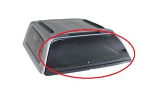 Bakdörr, Isuzu D-Max 2021–2024 med defroster, utan lås (Norge)