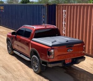 Aeroklas flaklock Speed Ford Ranger & Ranger Raptor 2023– D/C, svart strukturerad yta