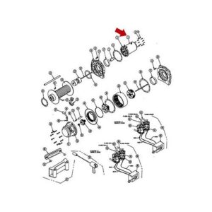 S/P elmotor, 24VDC, serie 9/12