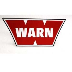 Dekal Warn-logo 5`x10,5`