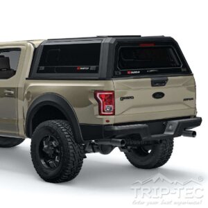 RSI EVO ADVENTURE flakkåpa, Ford F-150 2021– SHORT BED, DOUBLE CAB, MATTE BLACK