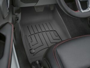 Mattsats, fram, gummi, Jeep Wrangler/Gladiator 2018–, svart
