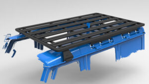Rhino-Rack Pioneer NG plattform Ineos Grenadier 2728X1465 mm inkl. Backbone