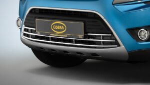 Ford Kuga 2008–2013 kylargrill, rostfritt stål