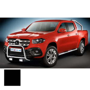 Frontbåge Mercedes-Benz X-Class 2017–, svart Ø60 mm