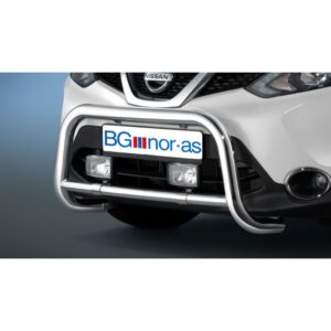 Frontbåge Nissan Qashqai 2014–, Ø60 mm med TÜV
