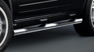 Suzuki Ignis 2000–2004 sidorörssats med steg Ø60 mm, svart, 3+5-dörrars