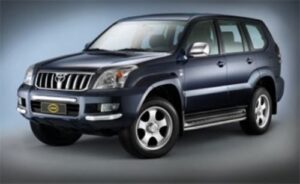 Stötfångarskydd (mitten), Land-Cruiser 2003–