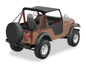 Bestop Bikinitop svart Jeep CJ5 1955–1975