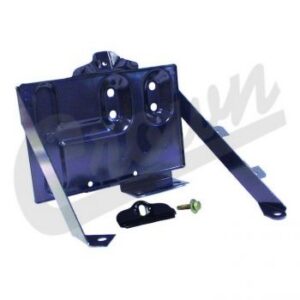 Batterifäste Jeep CJ5/6/7/8 svartlackerat